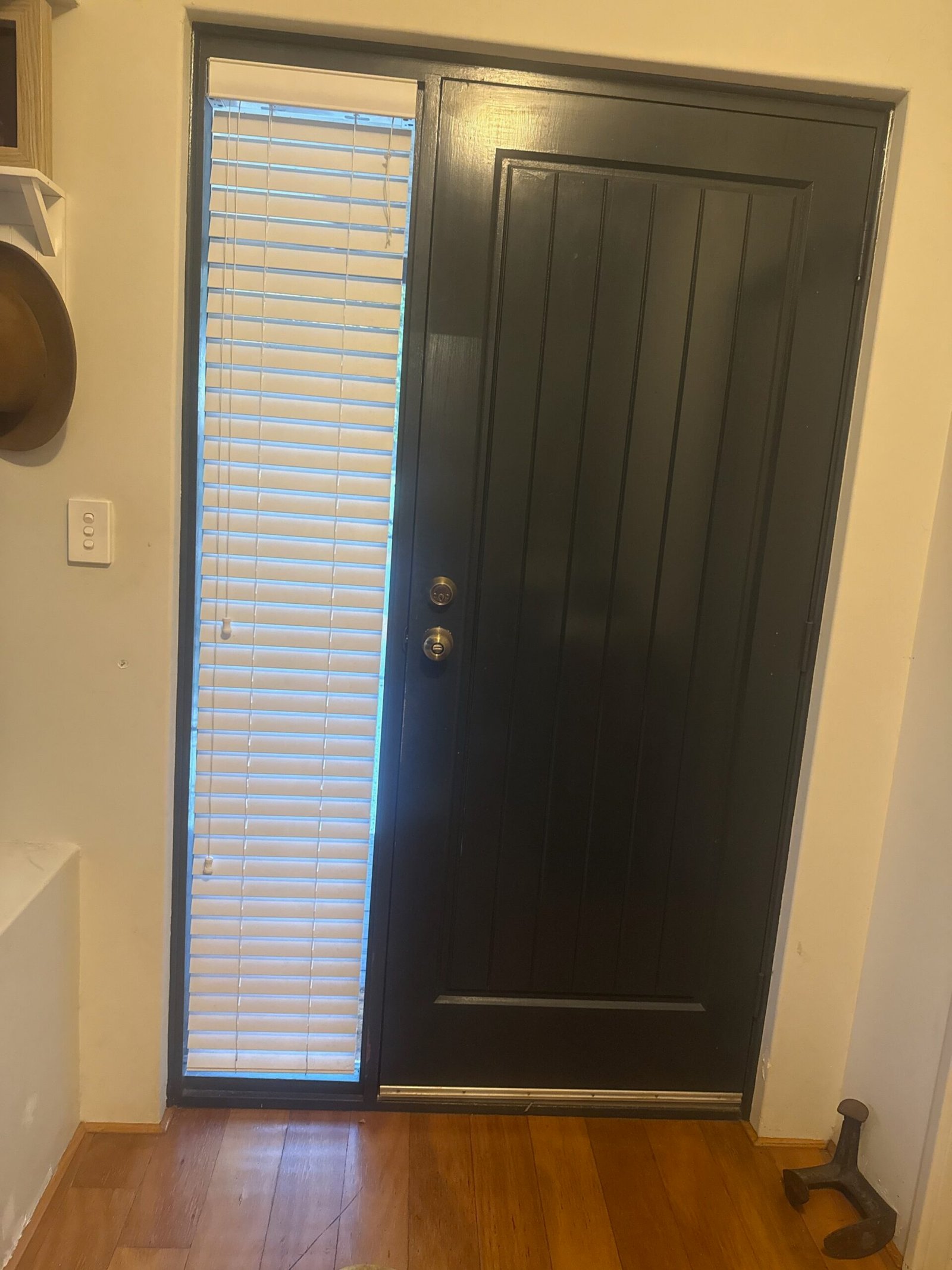 Door before painting